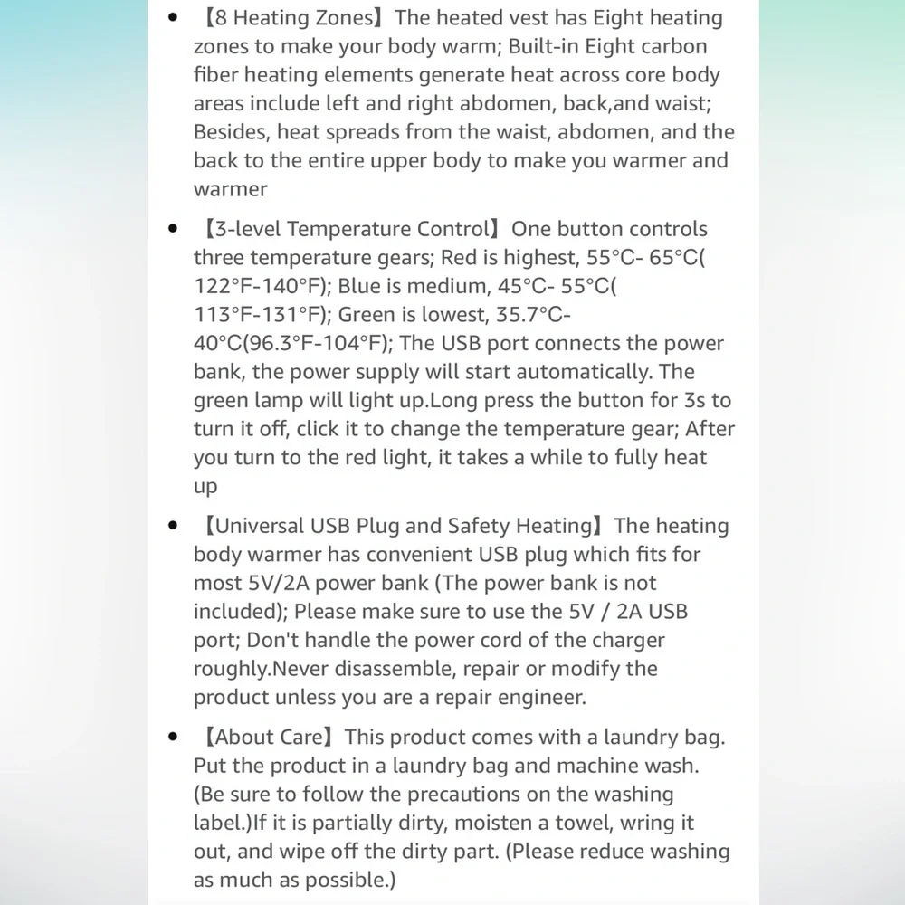 Heated Vest | Size XL - Picture 9 of 10